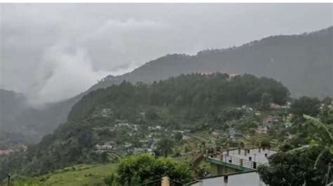 Uttarakhand Weather उत्तराखंड पहाड़ में बदला मौसम इन वादियों में