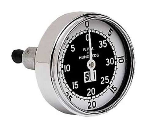 82682 Stewart Warner Hand Held Tachometer 0 4000 RPM 82682