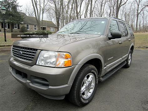 2002 Ford Explorer Xlt Sport Utility 4 Door 4 0l