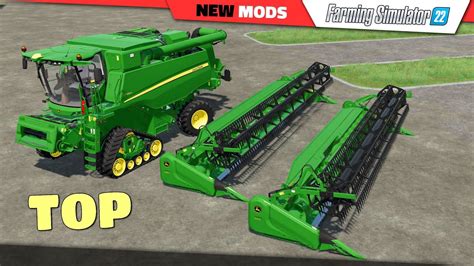 FS22 | John Deere T-Series And 600X Headers - Farming Simulator 22 (2K ...