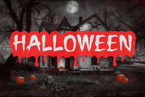 Halloween Day - Horror Font - Design Cuts