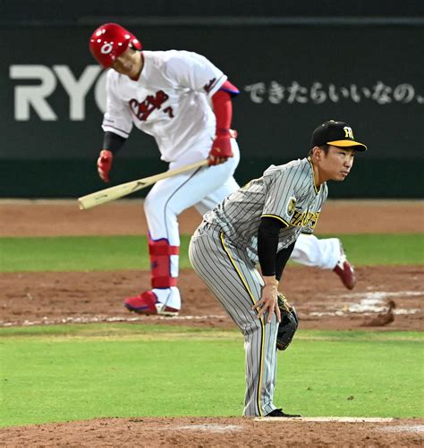 【阪神】島本浩也2失点で今季初黒星「先頭をしっかり抑えておけば」3番手石井も流れ止められず プロ野球写真ニュース 日刊スポーツ