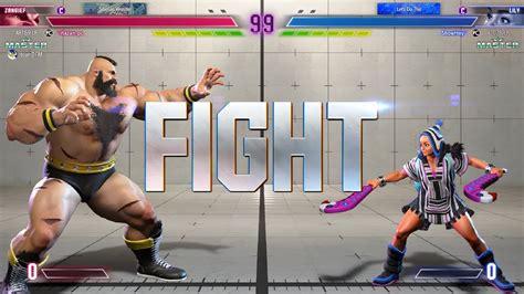 Street Fighter Itazan Zangief Vs Showhey Lily Online Match S