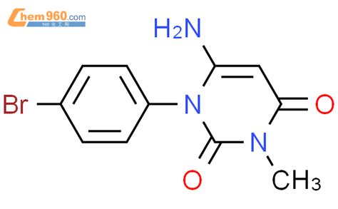 19677 77 1 2 4 1H 3H Pyrimidinedione 6 Amino 1 4 Bromophenyl 3