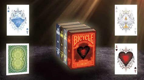 Bicycle Elements Series Playing Cards Bicycle Post