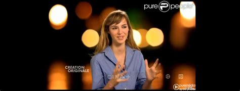 Louise Bourgoin dans la bande annonce de Sex wiz Antoine diffusée le lundi décembre à