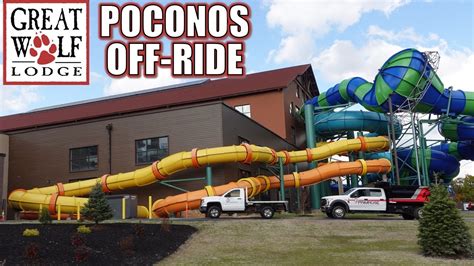 Great Wolf Lodge Poconos Off Ride Footage Pennsylvania Indoor Water