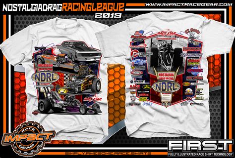 Nostalgia Drag Racing League T Shirts Ndrl Championship Series T Shirts