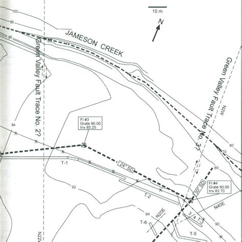 Alquist Priolo Earthquake Fault Zone In The Vicinity Of The Jameson