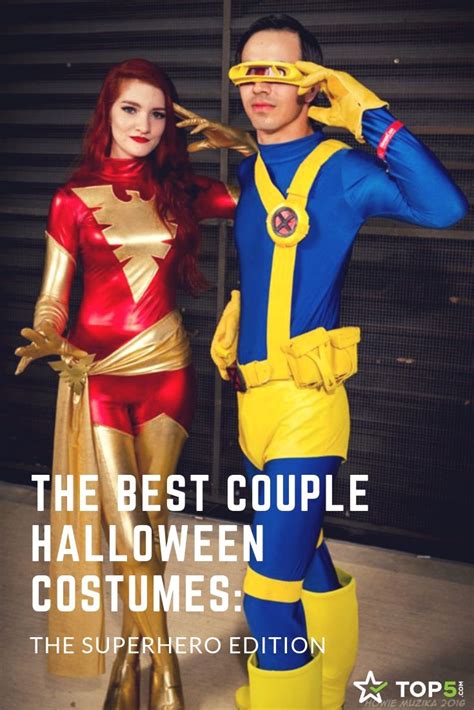 The Best Couple Halloween Costumes Superhero Edition Top5 Couple Halloween Costumes Couple