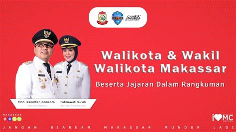 Walikota Wakil Walikota Makassar Beserta Jajaran Dalam Rangkuman