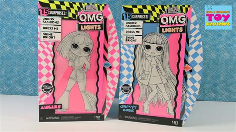 OMG Lights LOL Surprise Dolls Unboxing Angles Groovy Babe Review