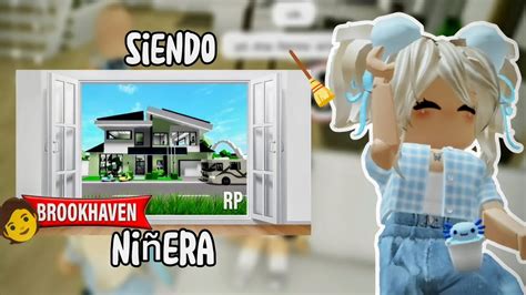 Siendo Niñera En Brookhaven Roblox Tinita YouTube