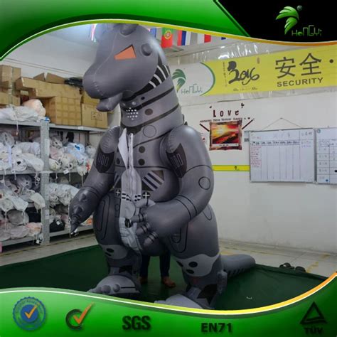 Inflatable Mecha Godzilla Costume Inflatable Dragon Suit Customized Inflatable Cartoon Character