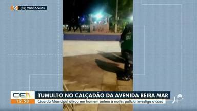 Cetv Edi O Fortaleza Confus O E Tiros S O Registrados Na Praia