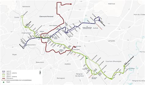 Tramway Clermont Ferrand Ligne B