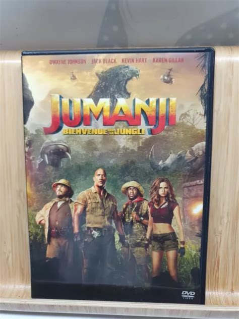 Dvd Jumanji Bienvenue Dans La Jungle Dwayne Johnson Eur Picclick Fr