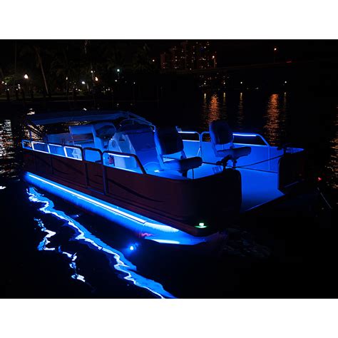 Pontoon Lighting Boat Light Kit 24 Flex Track Led For Pontoon