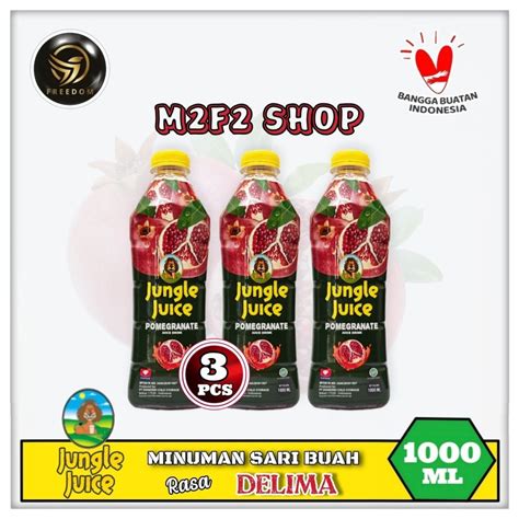 Jual Diamond Jungle Juice Pomegranate Jus Delima Botol Pet 1000 Ml