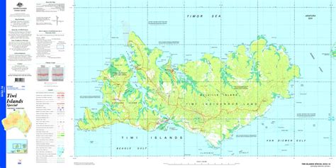 Tiwi Islands Special SC52 - 16 Map by Geoscience Australia | Avenza Maps