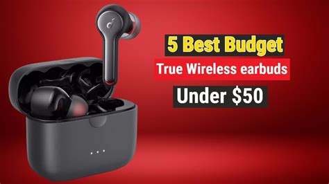 Top 5 Budget True Wireless Earbuds Under 50 In 2023 Youtube