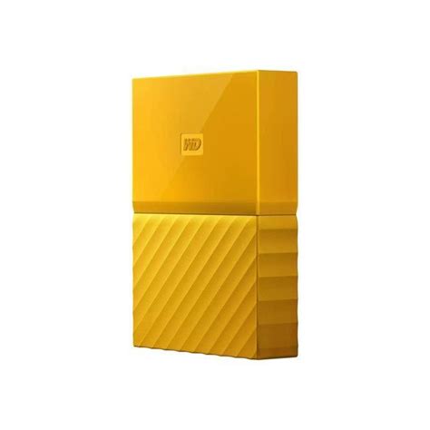 Wd Disque Dur Externe My Passport™ 4to Usb 3 0 Jaune