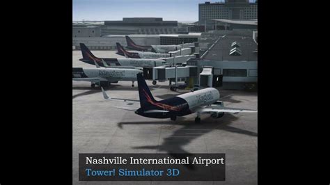 Kbna Nashville Airport For Tower Simulator 3 By Feelthere Short