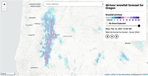 A new, interactive snowfall-prediction map: One more reason you should ...