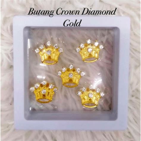 Butang Baju Melayu Exclusive Crown Shopee Malaysia