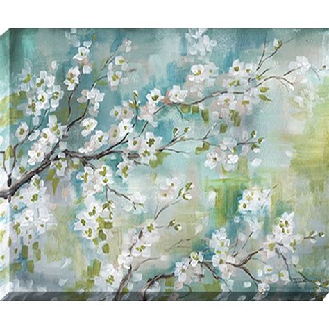 Shop 37 In W X 30 In H Frameless Wood Floral Print Wall Art At Lowes