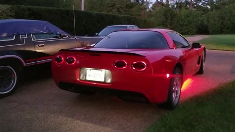 How To Use Knifeless Tape Corvette C5 Halo Taillights Youtube