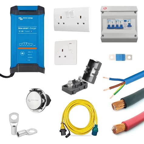 30a Battery Charger Kit For Campervan Electric Hook Up Inc Victron