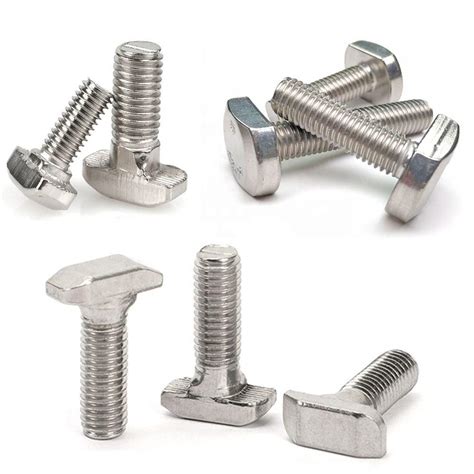 Stainless Steel SS304 Ss 316 Hex Bolts And Nuts Zinc Plated Eye Bolt