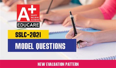 Aplus Blog Sslc Examination 2021 Model Questions Based On New