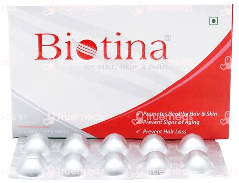 Biotina Capsule 10 - Uses, Side Effects, Dosage, Price | Truemeds