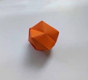 How to Make an Origami Pumpkin 3D