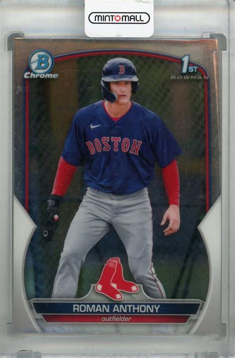 Mint Topps Bowman Boston Red Sox Roman Anthony Base