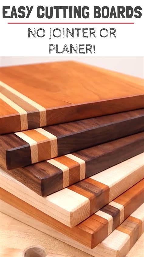 Cutting Boards With Minimal Tools Artofit