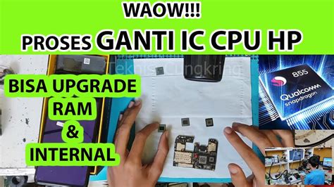 Ganti IC CPU Poco X3 Pro YouTube