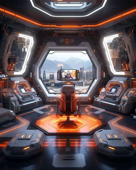 Pin By Antarik Fox On Interior Design Spaceship Interior Science