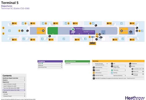 Heathrow Airport(LHR) Terminal Maps, Shops, Restaurants, Food Court 2021