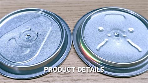 Color 200 202 206 Sot Prt Aluminum Can Lids With Carving Wards And