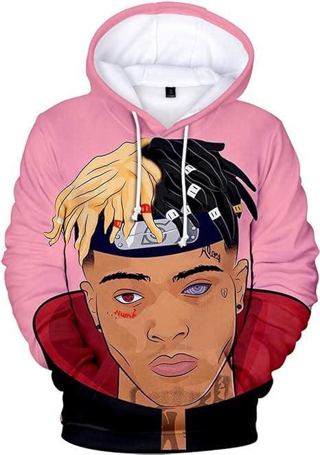 Miyecc Unisex Rapper Xxxtentacion 3d Printed Hoodie Hip Hop Sweatshirt Amazonca Clothing