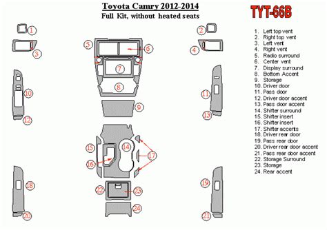 Toyota Camry Interior Parts Diagram | ubicaciondepersonas.cdmx.gob.mx