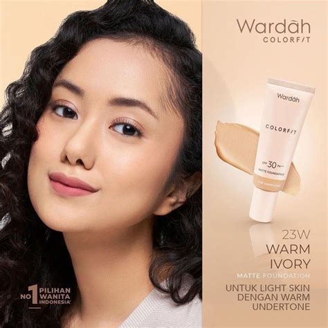 Jual Wardah Colorfit Matte Foundation Spf Pa Ml Shopee Indonesia