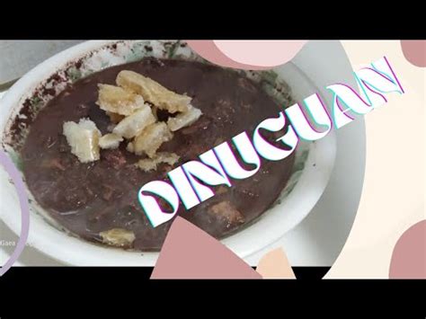 How To Cook Dinuguan Ilonggo Style YouTube