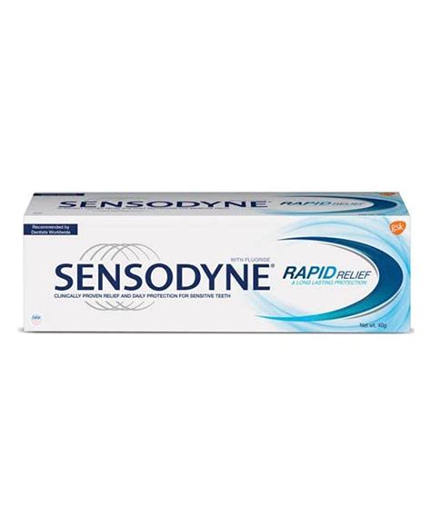 GSK Launches Sensodyne Rapid Relief Toothpaste In US, 54% OFF