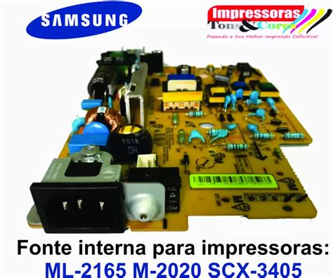 Impressoras Tons E Cores Placa Fonte Para Impressoras Samsung ML 2160