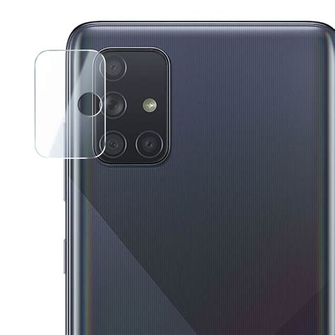 Osłona obiektywów aparatu do Galaxy A71 9H Szkło Odporne na odciski