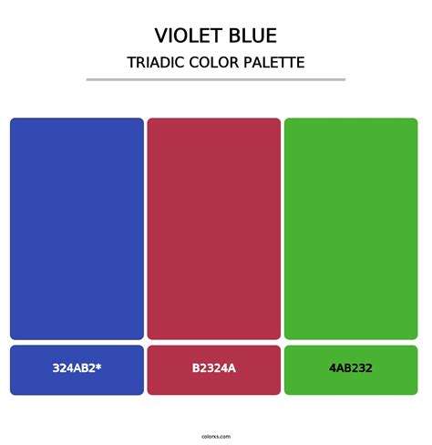 Violet Blue color palettes - colorxs.com